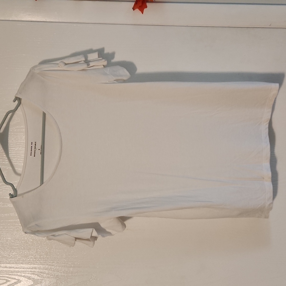 Banana Republic White Designer Tee